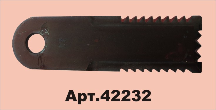 Нож соломоизмельчителя зубчатый Вектор CZ-42228