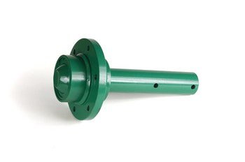 Ступица JOHN DEERE культиватора 13,5кг АНАЛОГ АА66907/ AN183318 в сб. с осью (57мм) 6 отв. (п.537909)